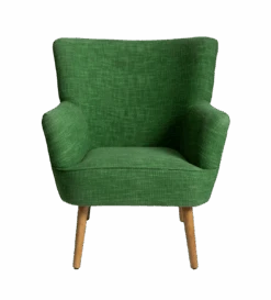 Fauteuil En Coton Vert Castille