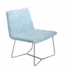 Fauteuil Bleu Isaure