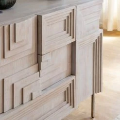 Petit Buffet En Bois De Manguier Tristan -Chaise Écolier Métal Magasin cac11 buffet zoom 1