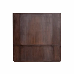 Vaisselier Arrondi En Bois De Manguier Marguarita -Chaise Écolier Métal Magasin intr16 vaisselier det dos