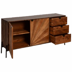 Buffet En Bois D'acacia Elvira -Chaise Écolier Métal Magasin mind06 2