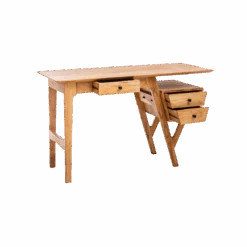 Bureau En Bois D'acacia Eliott 17 Bureau En Bois D'acacia Eliott -Chaise Écolier Métal Magasin ne 802 bureau det biais ouvert