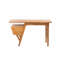 Bureau En Bois D'acacia Eliott 21 Bureau En Bois D'acacia Eliott -Chaise Écolier Métal Magasin ne 802 bureau det dos