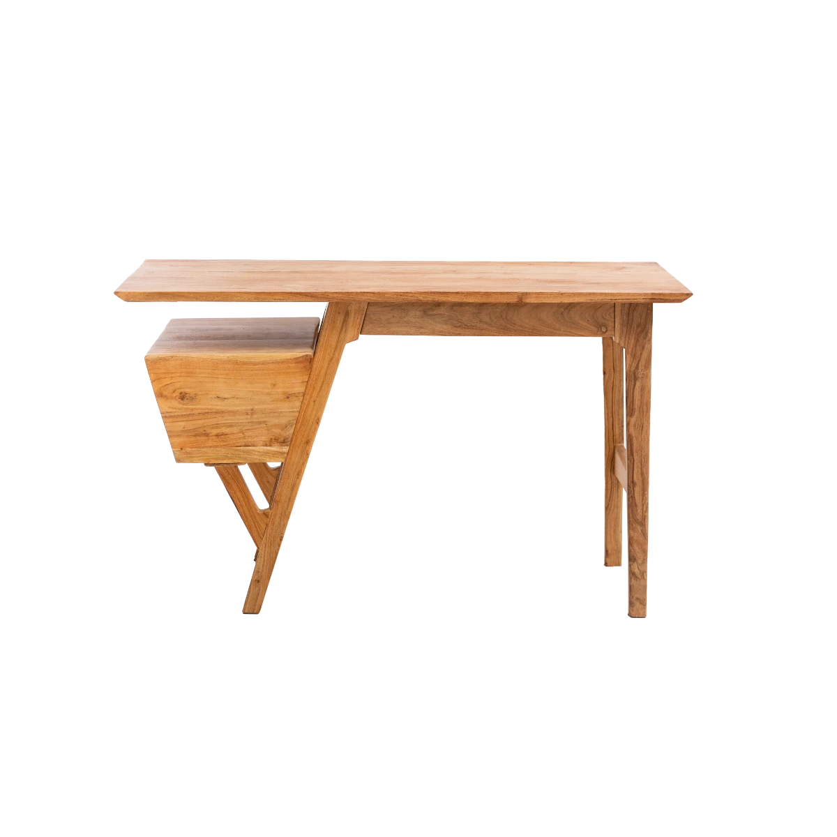 Bureau En Bois D'acacia Eliott 11 Bureau En Bois D'acacia Eliott – Image 9