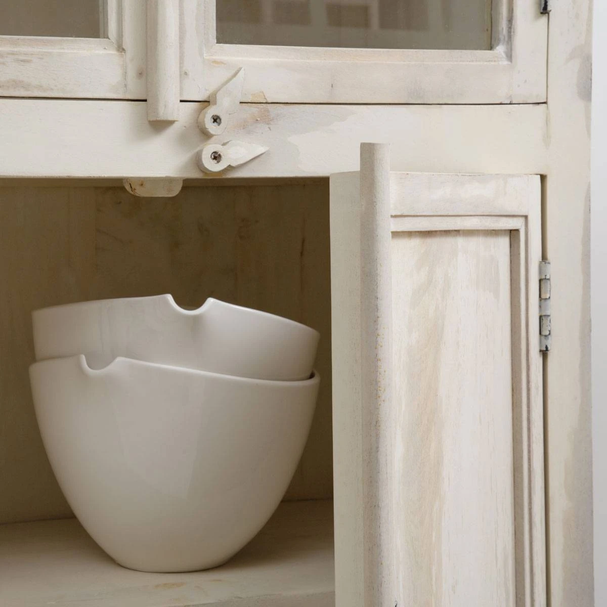 Vaisselier En Bois De Manguier Blanchi Cuzco 9 Vaisselier En Bois De Manguier Blanchi Cuzco – Image 7