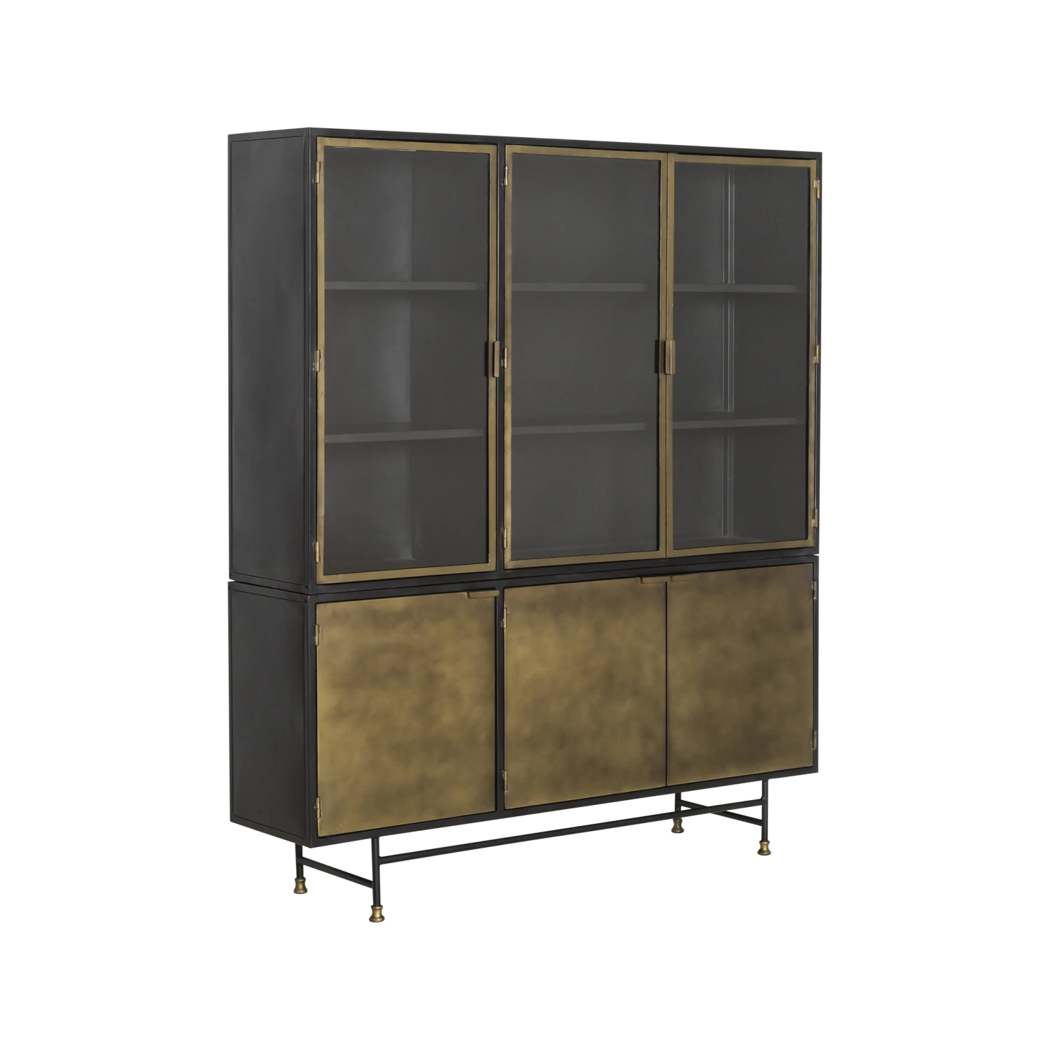 Vaisselier En Laiton Et Métal Janelle 7 Vaisselier En Laiton Et Métal Janelle – Image 5