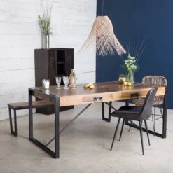 Devant -Chaise Écolier Métal Magasin product b b 135 banc ambiance 1