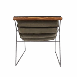 Fauteuil Assise Suspendue Kaki Rosalie 17 Fauteuil Assise Suspendue Kaki Rosalie -Chaise Écolier Métal Magasin product b b 557 fauteuil dos