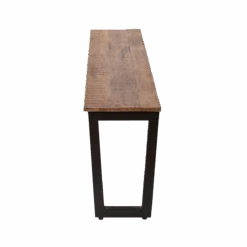 Banc En Bois De Manguier Charlotte -Chaise Écolier Métal Magasin product b 1 b135 banc cote 1