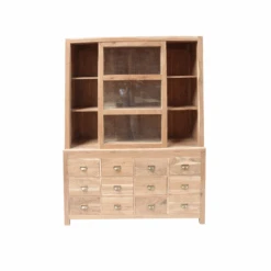 Vaisselier En Bois D'acacia Magda