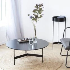 Table Basse En Bois De Chêne Osaka -Chaise Écolier Métal Magasin product d n dn46 tablebasse ambiance