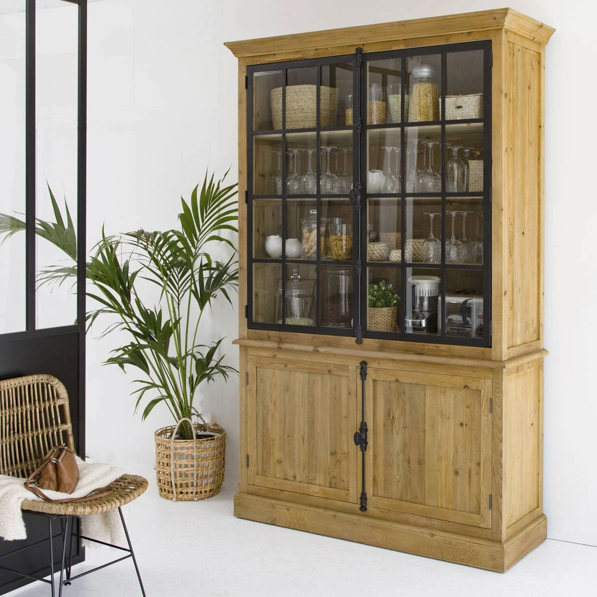 Vaisselier En Bois Recyclé Garance 5 Vaisselier En Bois Recyclé Garance – Image 3