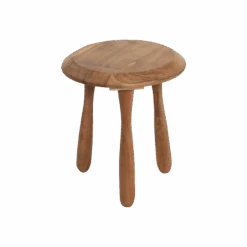 Tabouret En Bois D'acacia Cézanne