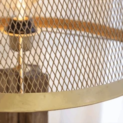 Lampe Trépied En Bois De Manguier Et Métal Marcello -Chaise Écolier Métal Magasin product l u lus1188 lampe ambiance 2