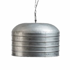 Suspension En Métal Gris Solveig