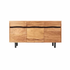 Buffet En Bois D'acacia Et Métal Mahé