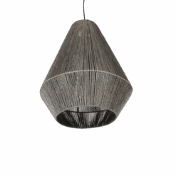 Suspension Corde En Papier Gris Antonin -Chaise Écolier Métal Magasin product p y pys16 suspension vudessous