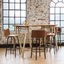 Tabouret De Bar Tiago -Chaise Écolier Métal Magasin product s 3 s37a tabouret ambiance 4