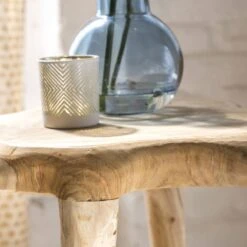 Bout De Canapé En Teck Rattan -Chaise Écolier Métal Magasin product v d vdl 14 tablebasse zoom plateau 8