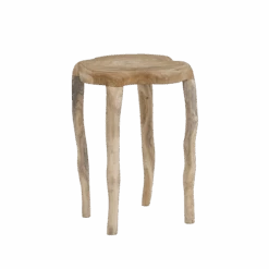 Bout De Canapé En Teck Rattan