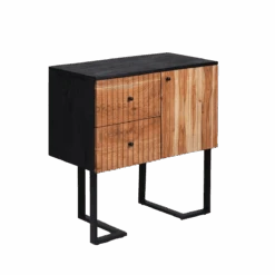 Buffet Haut En Bois D'acacia Et Métal Pippa