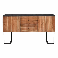 Buffet En Bois D'acacia Et Métal Pippa